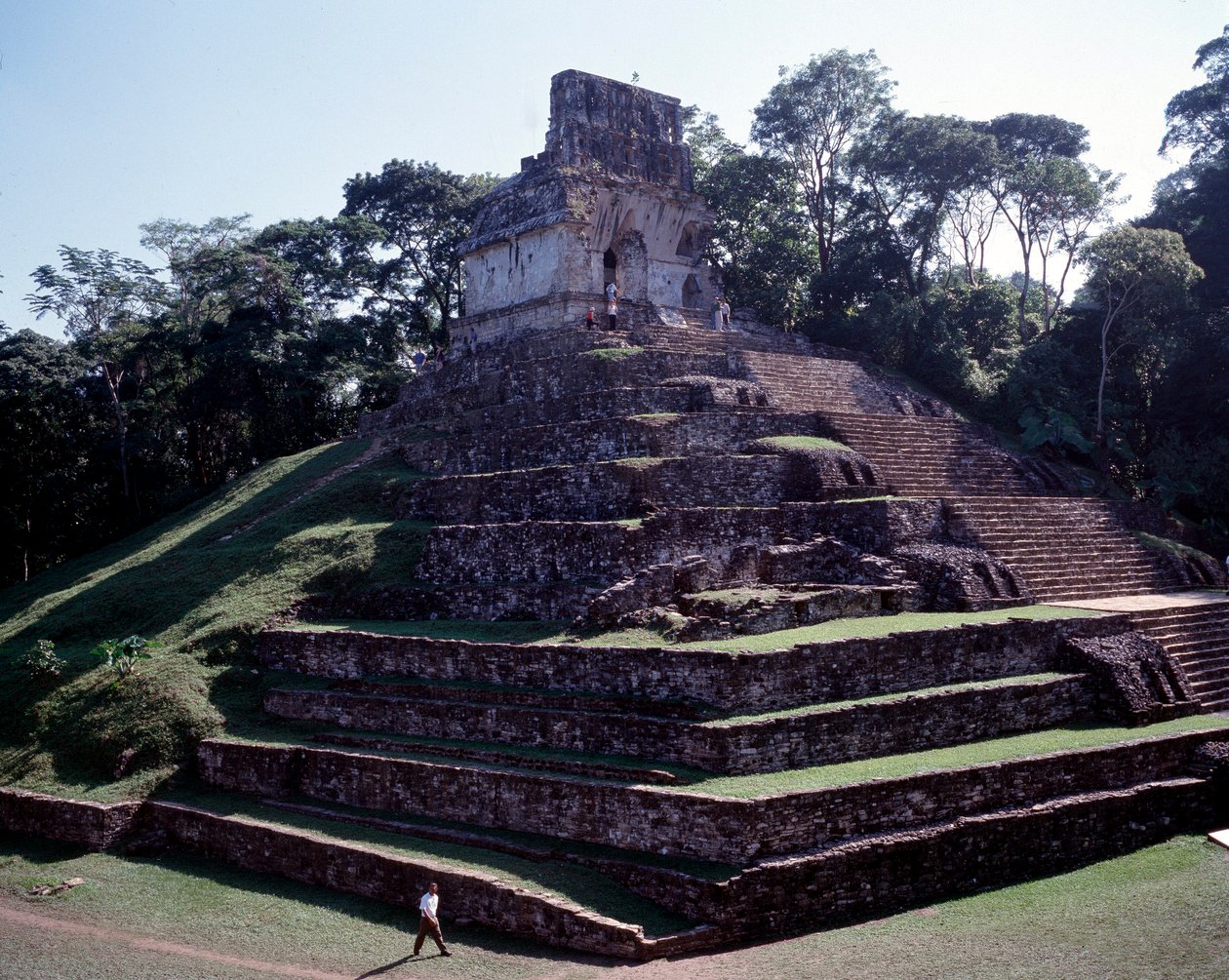 Civilisation précolombienne : vue du site de Palenque - Mayan Mayan