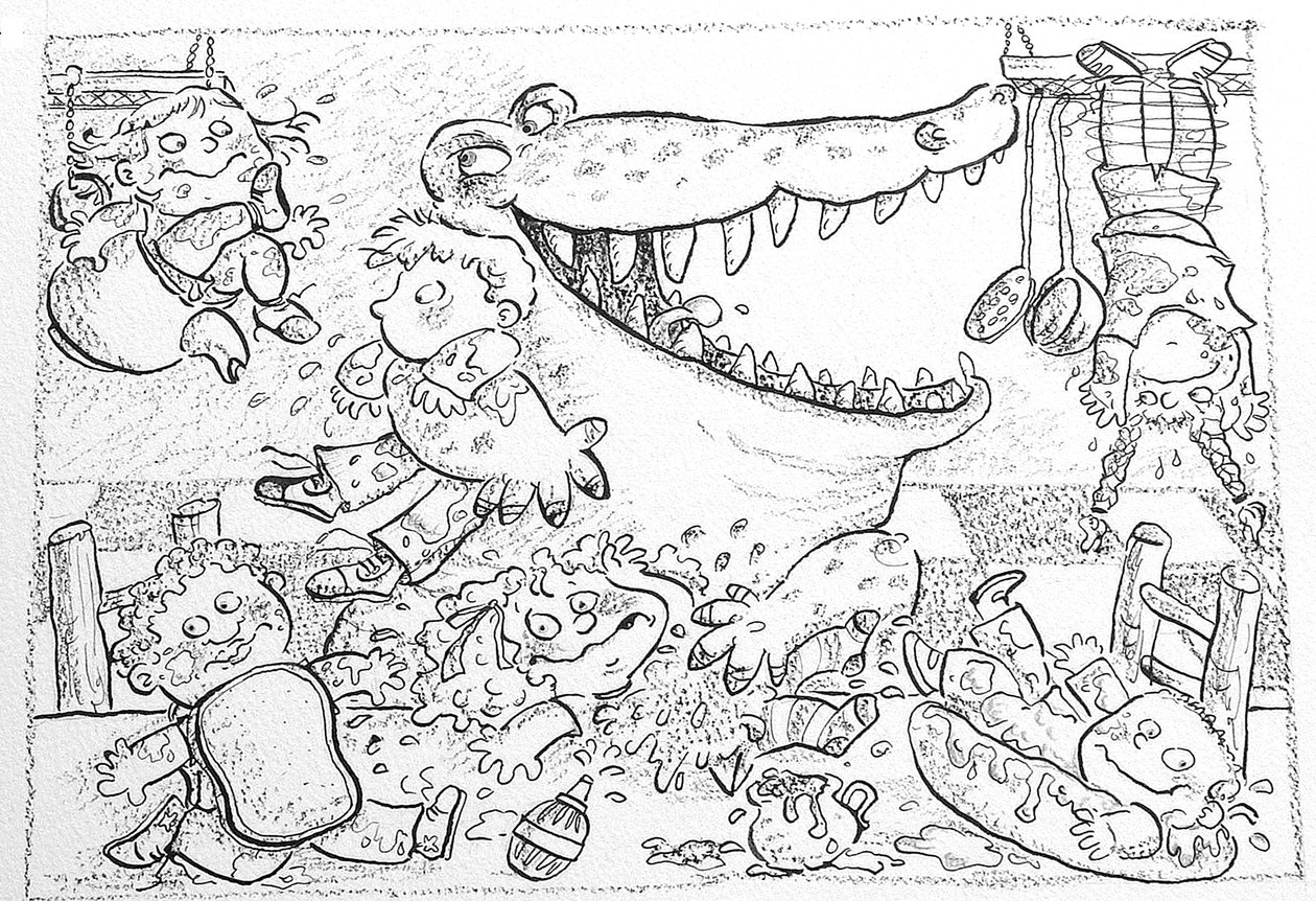 Déjeuner de crocodiles - Maylee Christie