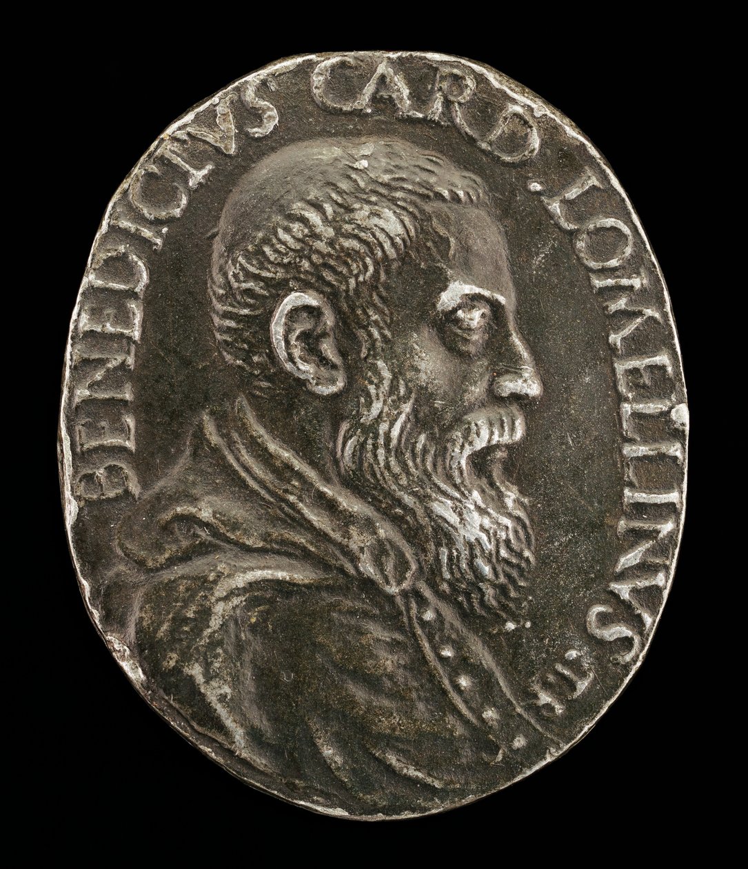 Benedetto Lomellini de Gênes, cardinal (recto) - Medallist T.R.