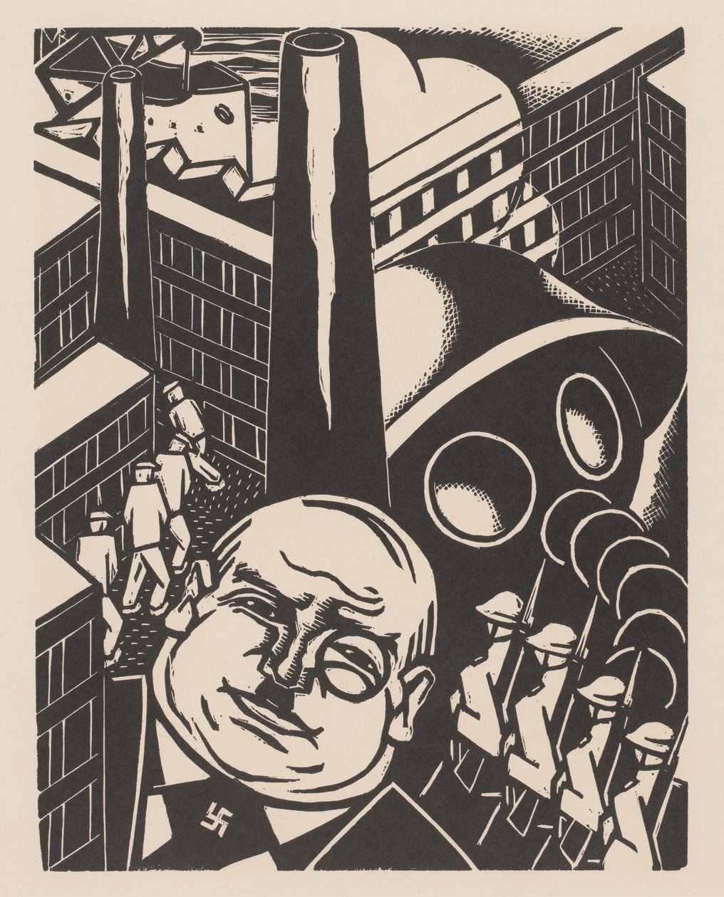 Industrie de guerre (série : Contre la guerre et le fascisme) - Meijer Bleekrode