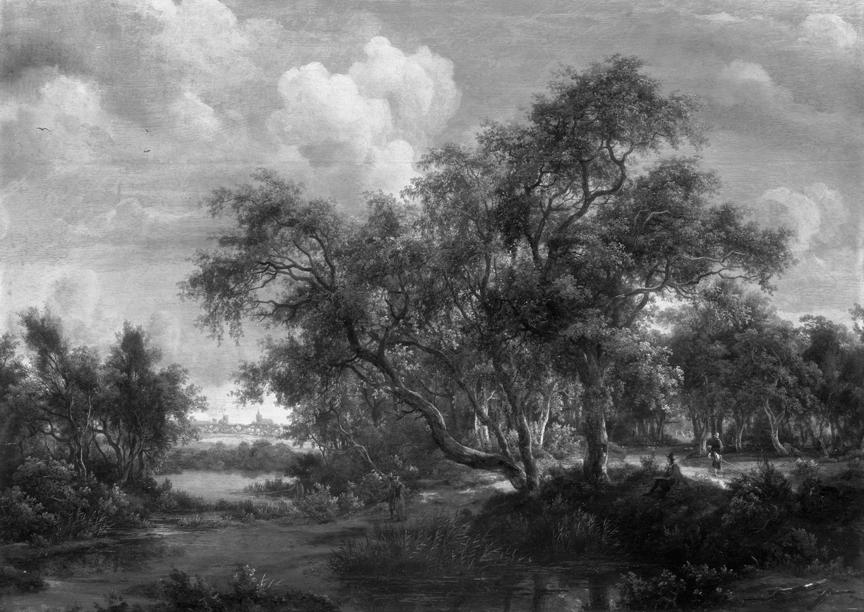 Paysage boisé - Meindert Hobbema