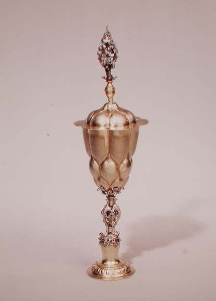 Coupe lobée avec couvercle, Augsbourg, vers 1600 - Melchior Bayer