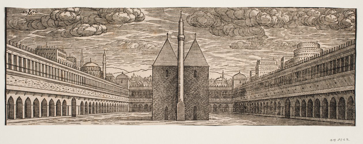 Une auberge de caravane (Han) - Melchior Lorck