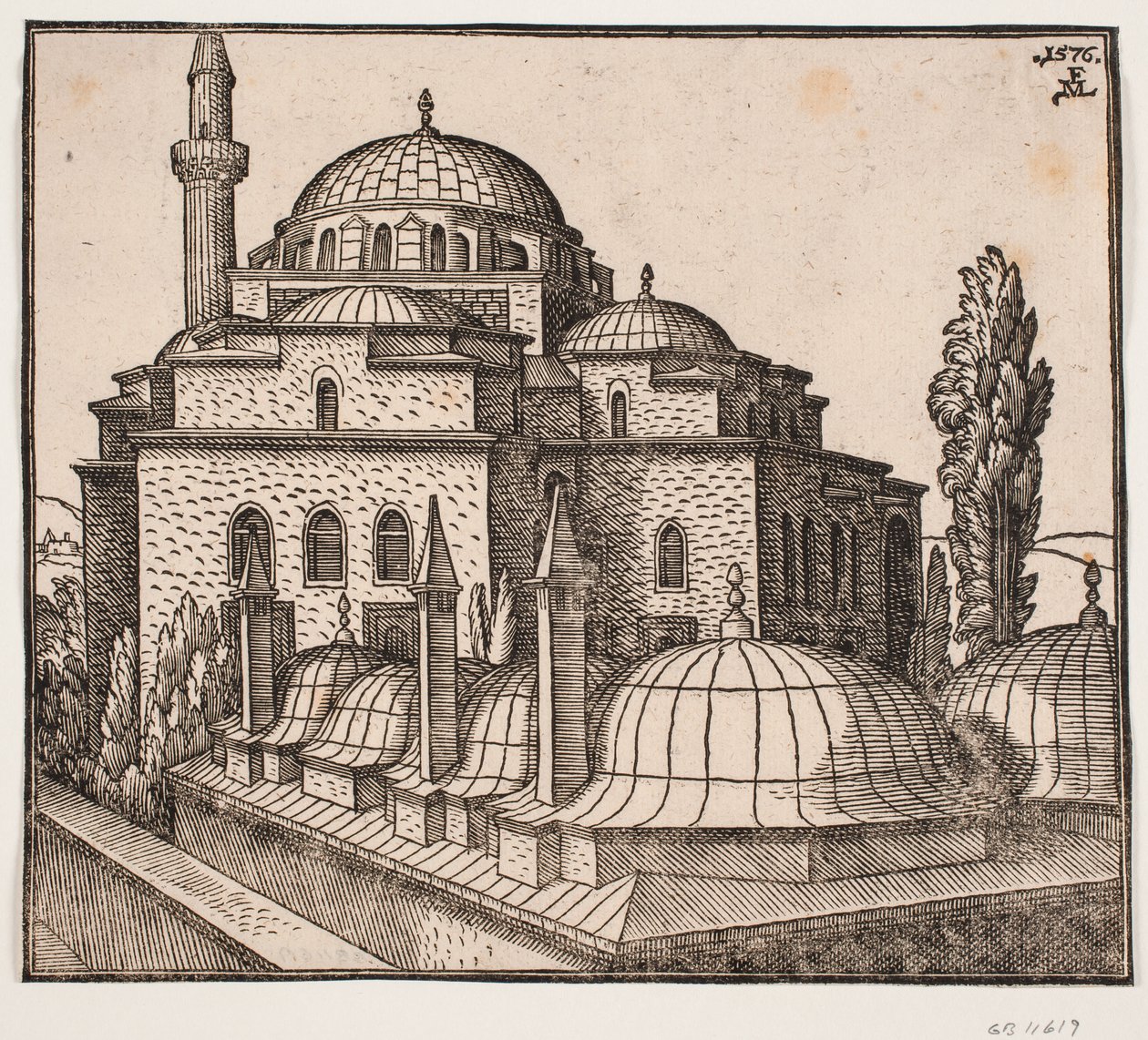 La mosquée Atik Ali Pasha à Istanbul - Melchior Lorck