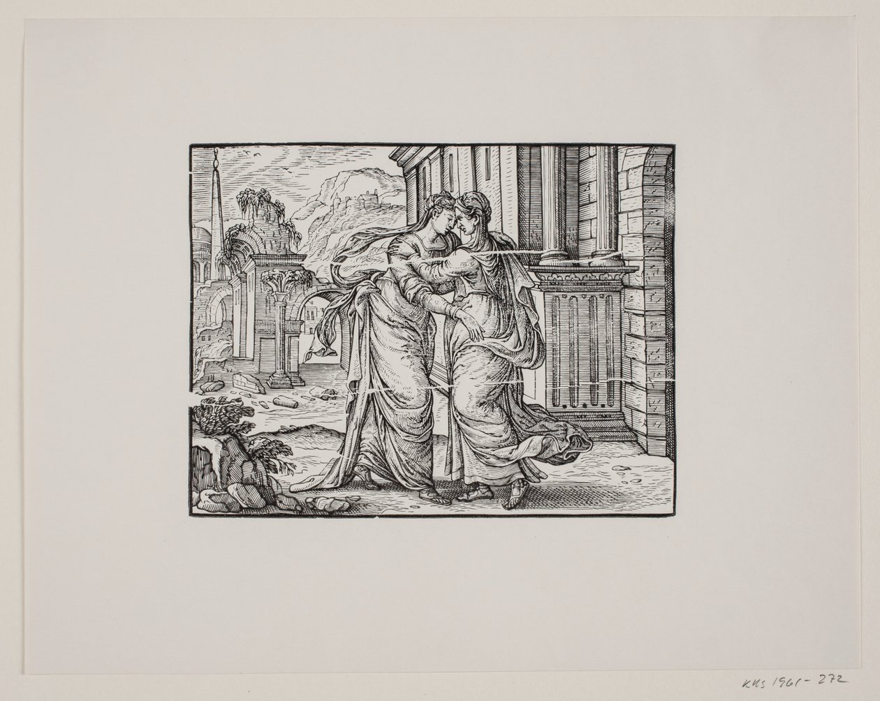 La Visitation - Melchior Lorck
