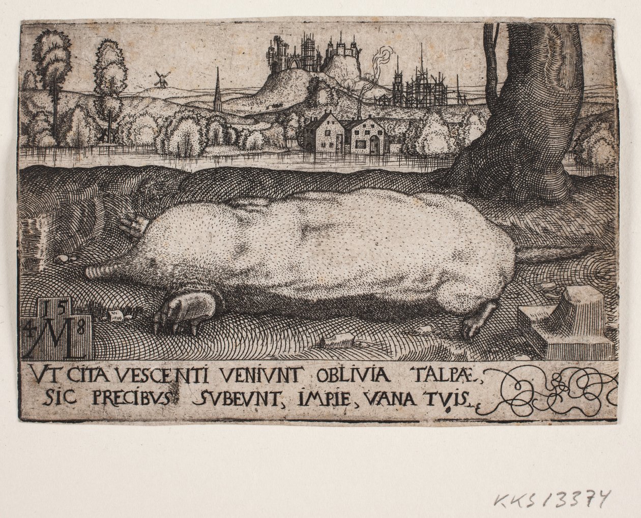 La taupe - Melchior Lorck