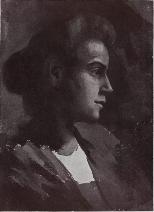 Étude de portrait - Melita Rojic