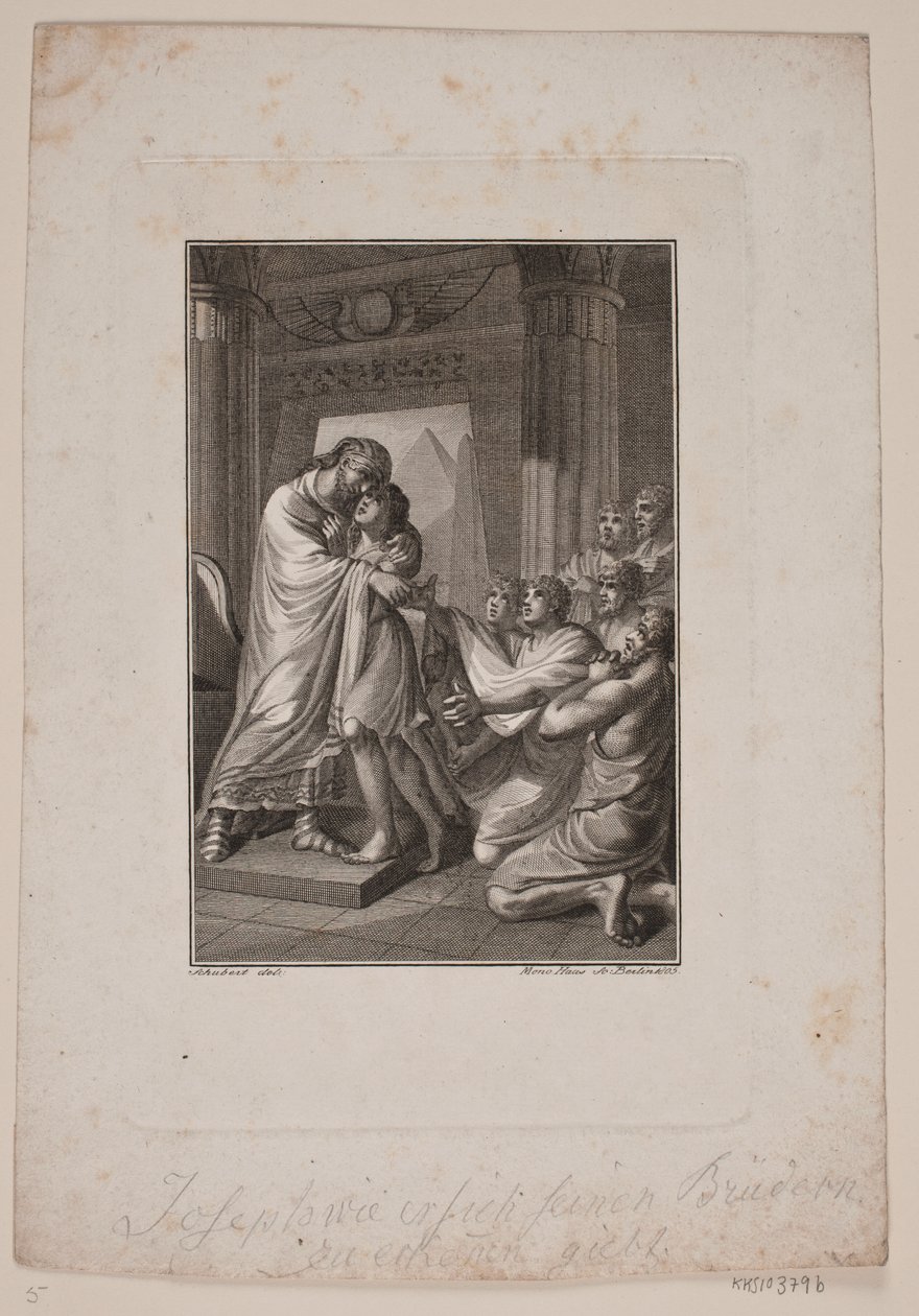 Joseph se révèle à ses frères - Meno Haas