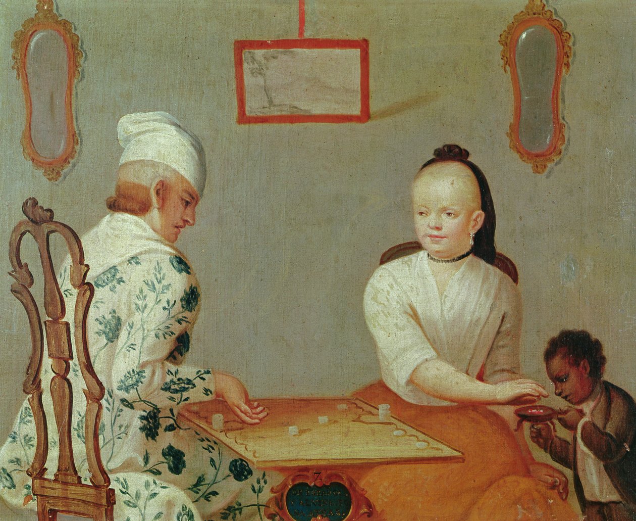 Un homme espagnol et sa femme, d