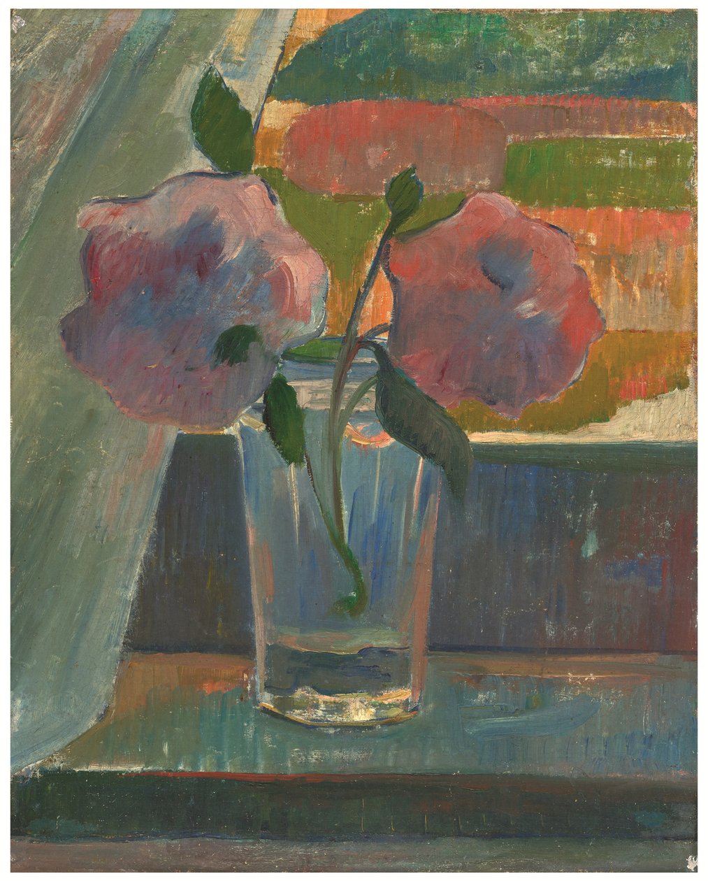 Nature morte, fleurs dans un verre, c.1890 (oil on canvas) - Meyer Isaac de Haan