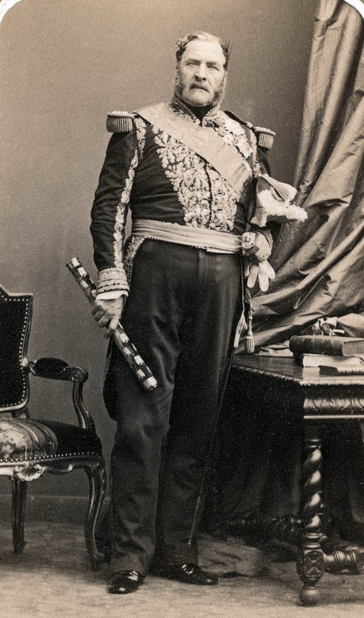 Portrait du maréchal Forey (1804-1872). Photographie de Mayer et Pierson - Meyer and Pierson