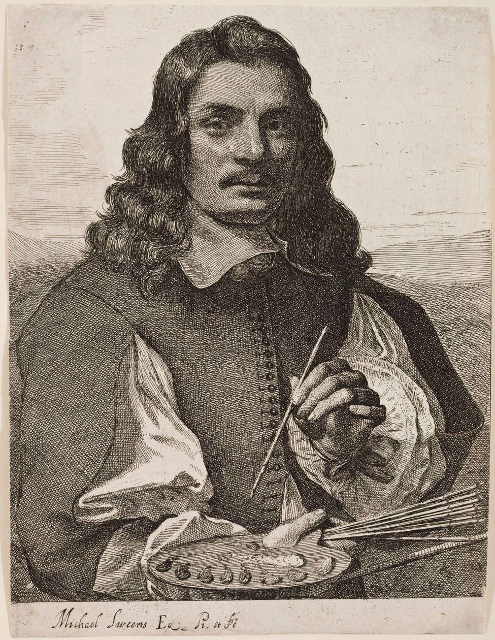 Autoportrait, vers 1656-58 - Michael Sweerts