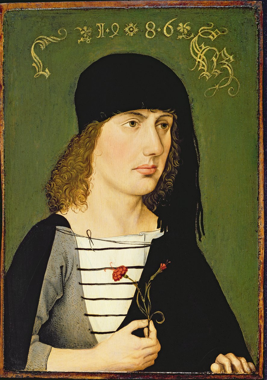 Un jeune homme, 1486 - Michael Wolgemut or Wolgemuth