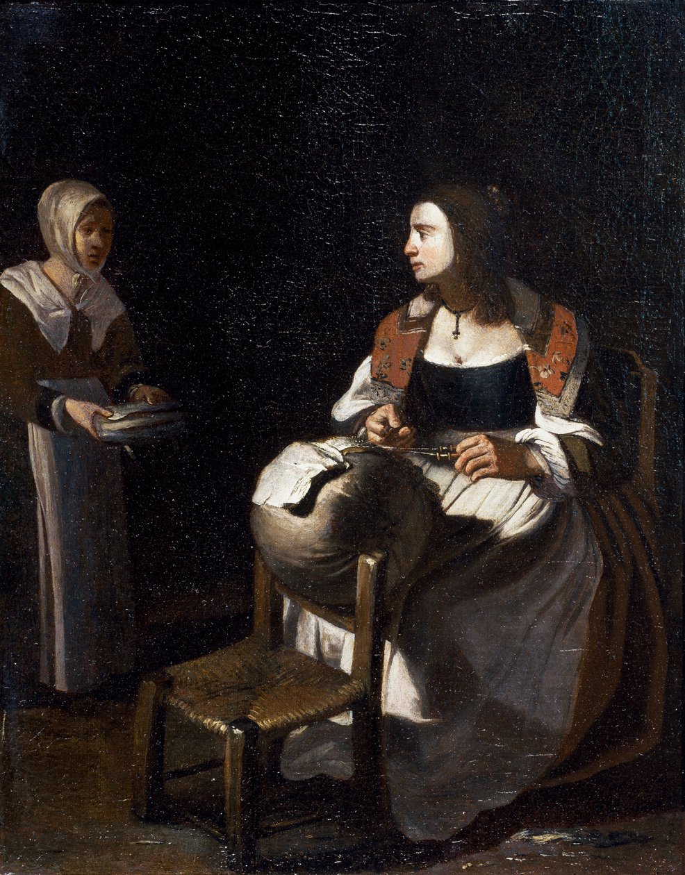 La dentellière - Michael (attr. to) Sweerts