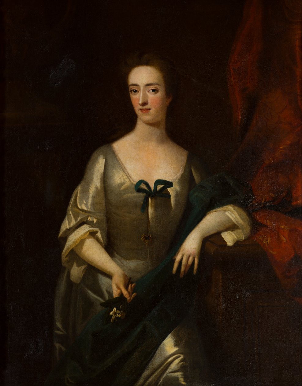 Portrait de Charlotte Lady Myddelton (1679-1731) - Michael (circle of) Dahl