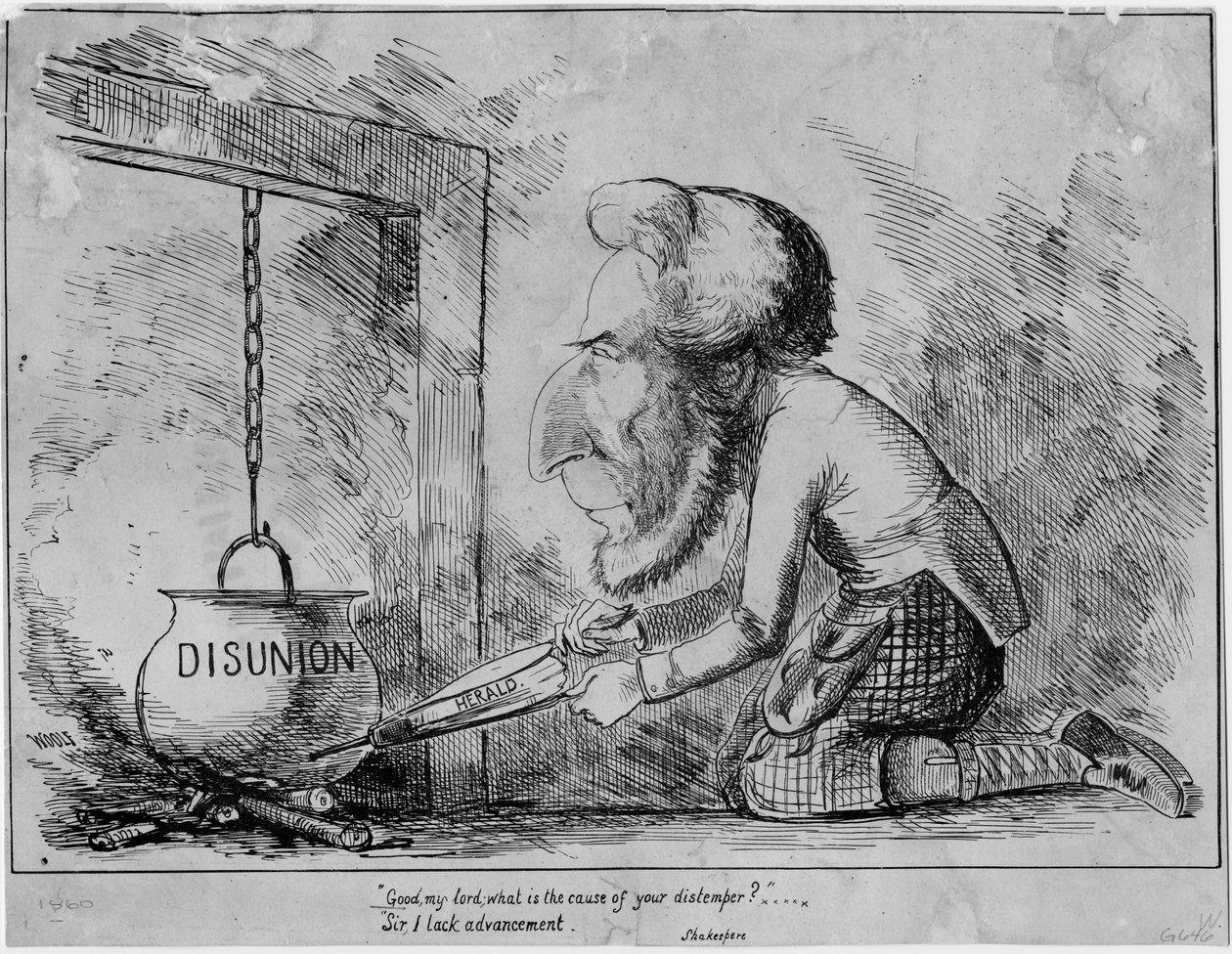 Bon, mon seigneur : quelle est la cause de votre malaise, vers 1861 - Michael Angelo Woolf