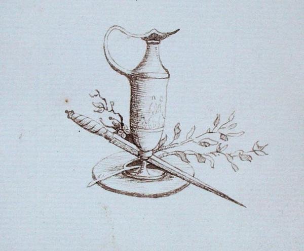 Dessin du carnet de croquis de Michael Faraday - Michael Faraday