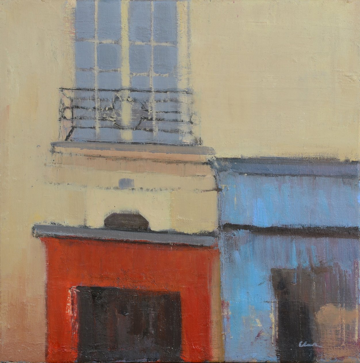 Couleurs de Paris, 2016 (huile sur lin) - Michael G. Clark