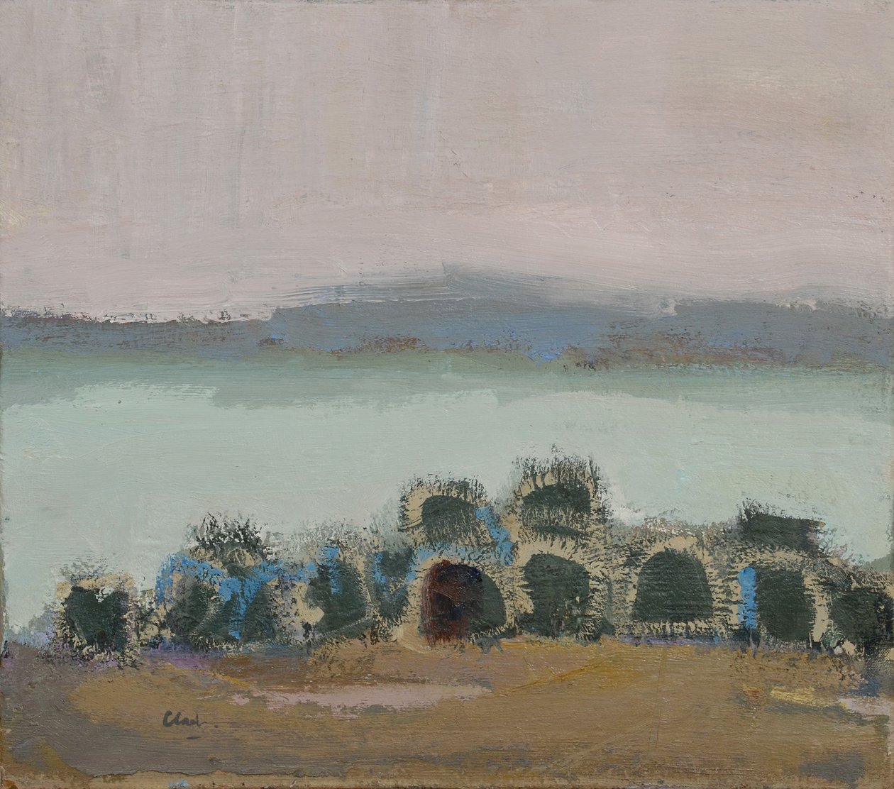 Creels, Mull, 2017 (huile sur lin) - Michael G. Clark