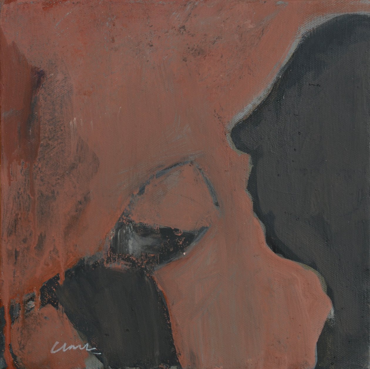 Bavette à vin, 2016 (acrylique sur toile) - Michael G. Clark