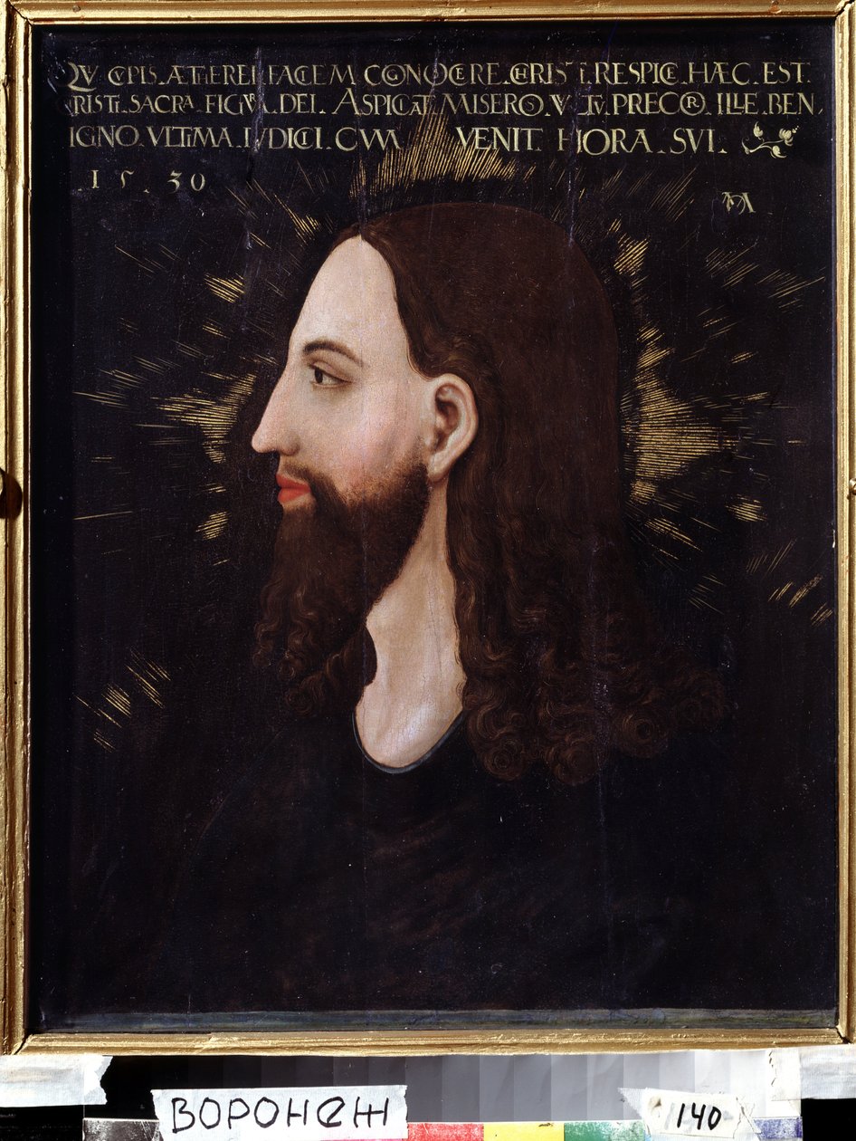 Portrait du Christ - Michael Ostendorfer