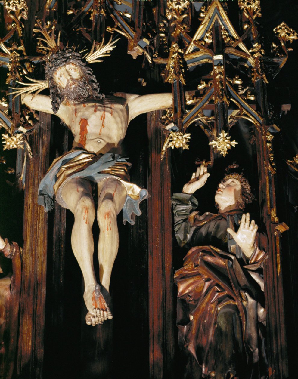 Crucifixion (bois) - Michael Pacher