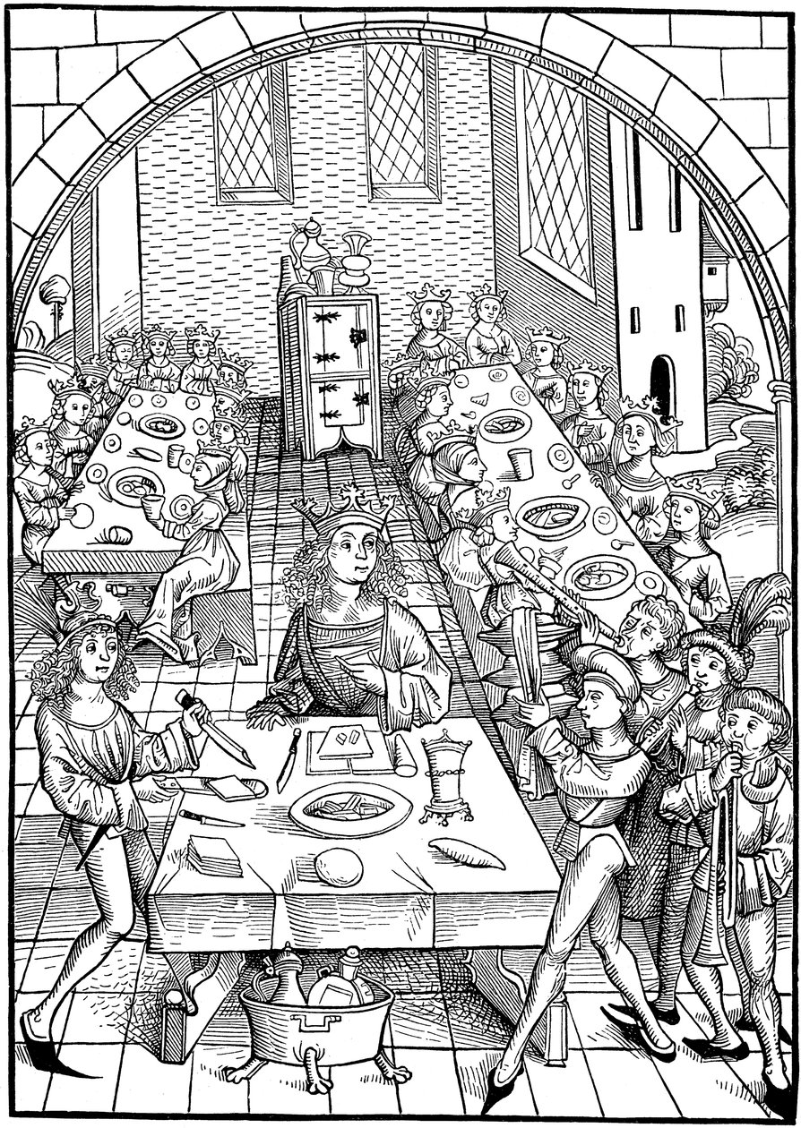 Illustration du livre Schatzkammer, 1490-1491 - Michael Wolgemut