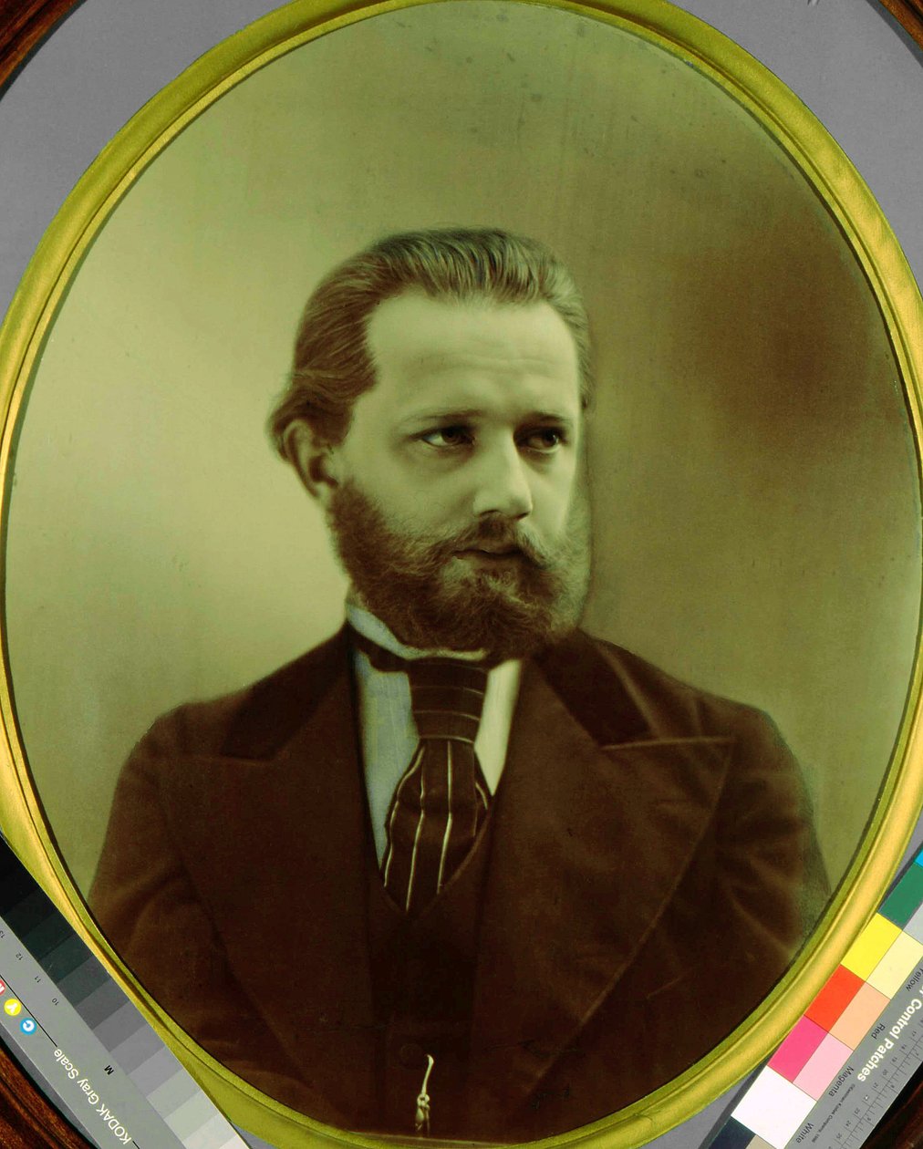 Portrait du compositeur Piotr Tchaïkovski - Michail Michailovich Panov