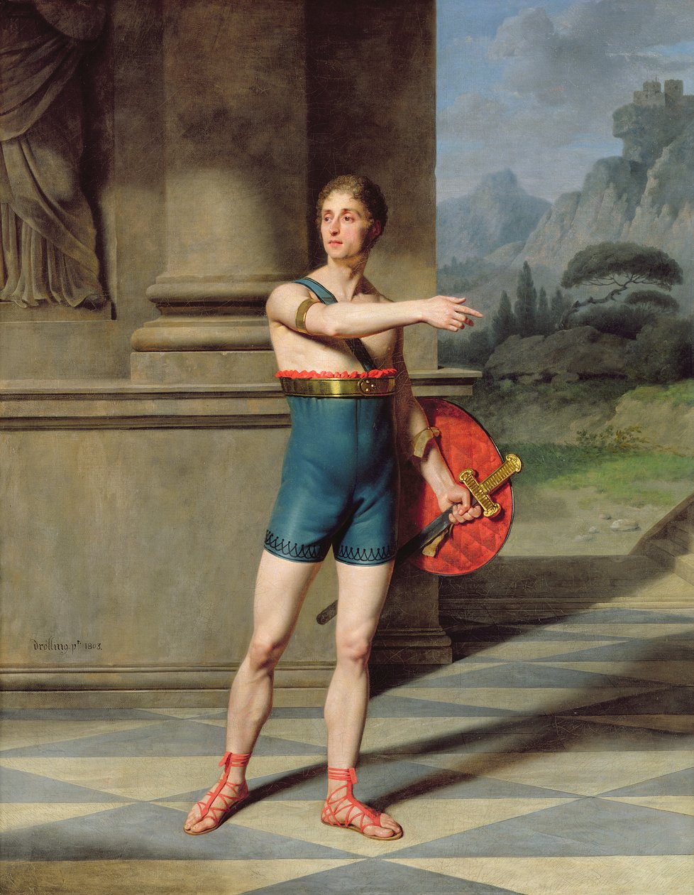 Portrait de Nicolas Baptiste dans le rôle d