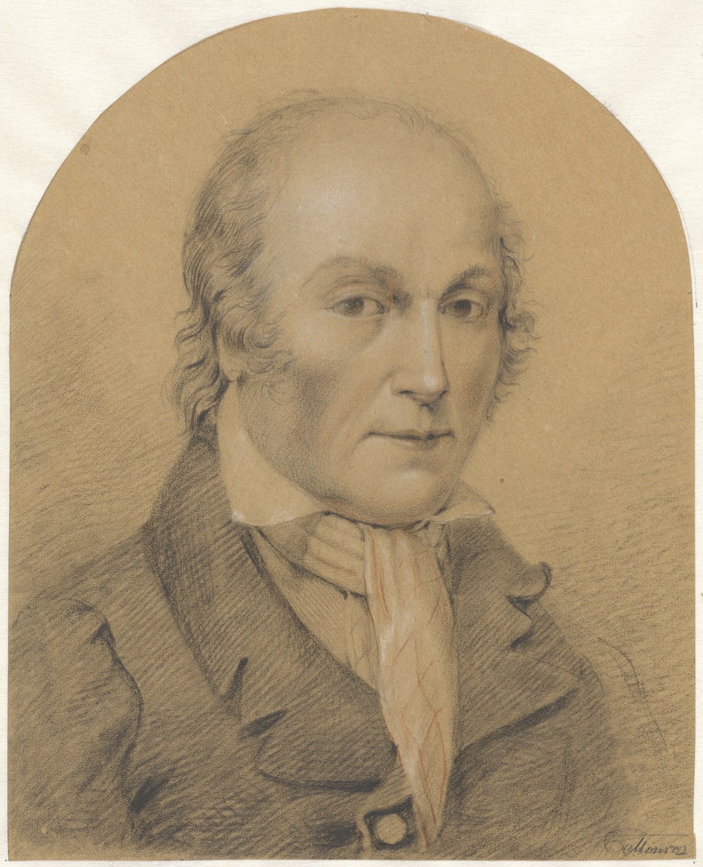 Autoportrait de Jean François Michel Mourot - Michel Mourot