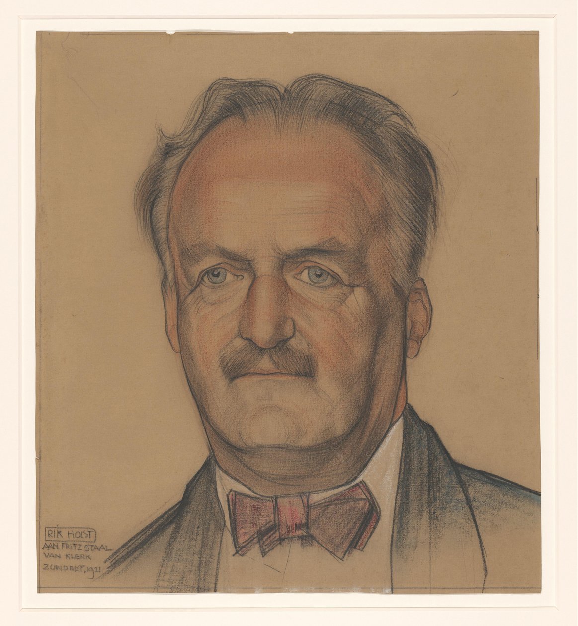 Portrait de Richard Nicolaüs Roland Holst - Michel de Klerk