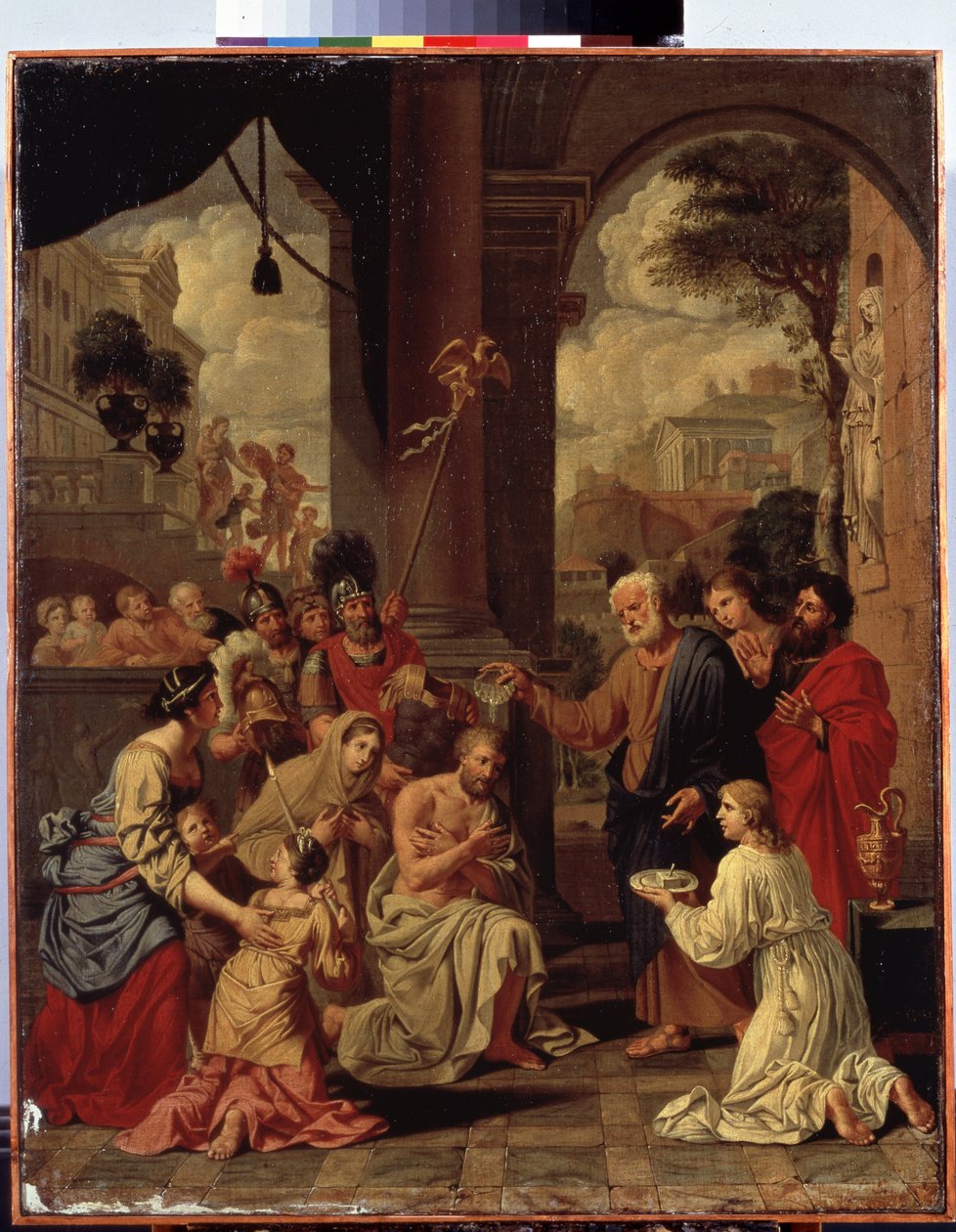 Le baptême du centurion Corneille - Michel des Gobelins Corneille