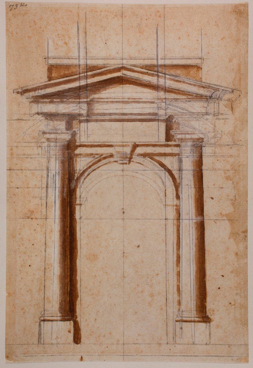 Étude de portail - Michelangelo Buonarroti