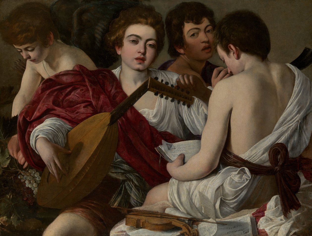 Les Musiciens - Michelangelo Merisi Caravaggio