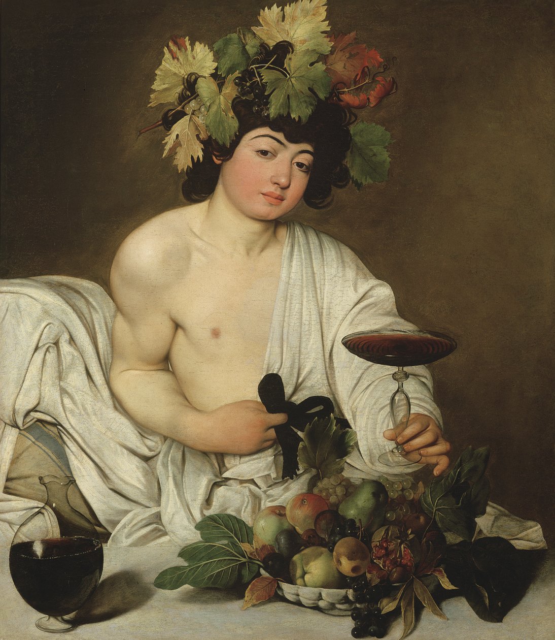 Le jeune Bacchus, vers 1589 - Michelangelo Merisi Caravaggio