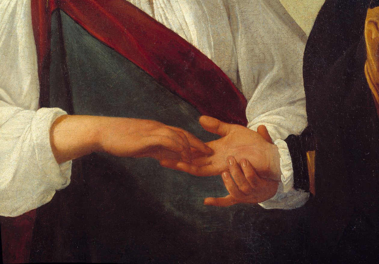 La diseuse de bonne aventure (détail) - Michelangelo Merisi da Caravaggio