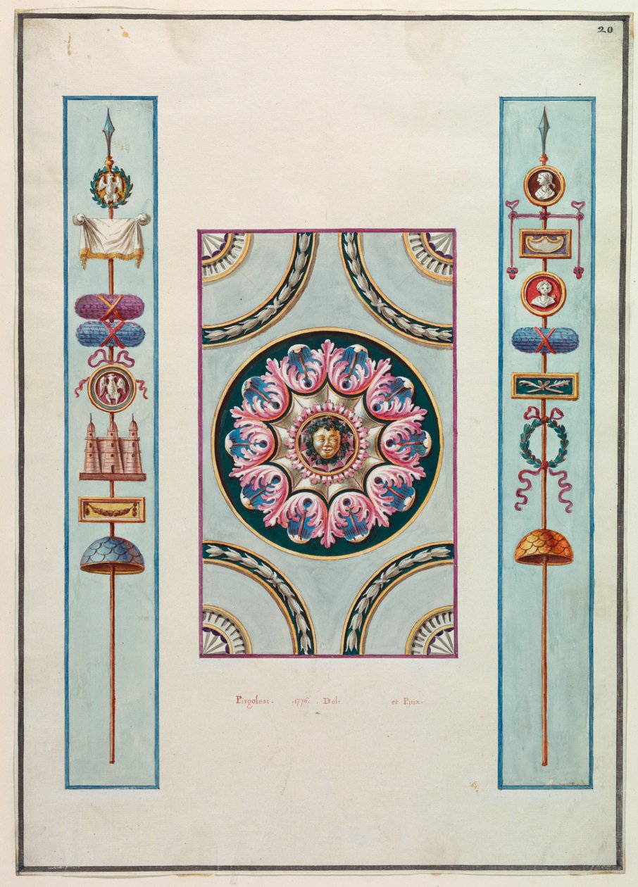 Décoration murale - Michelangelo Pergolesi
