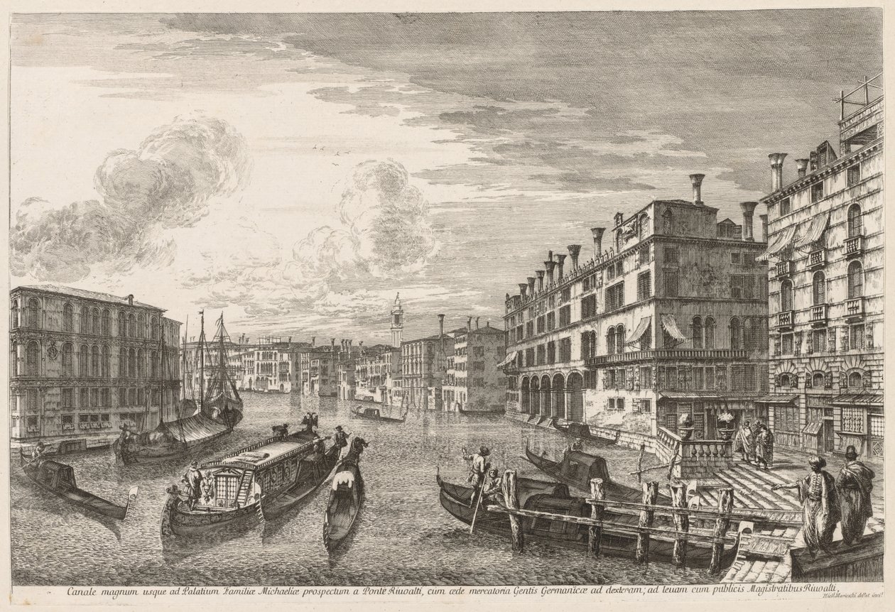 Vues de Venise : Grand Canal - Michele Marieschi
