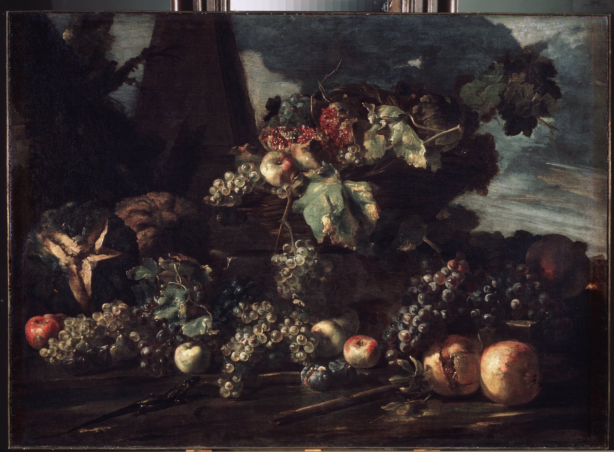 Nature morte au raisin - Michele Pace del Campidoglio