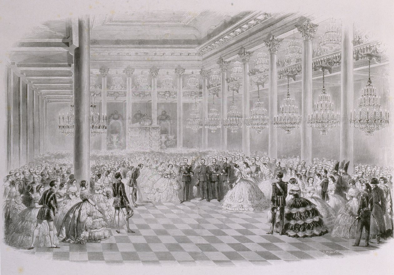 Bal dans la salle de l