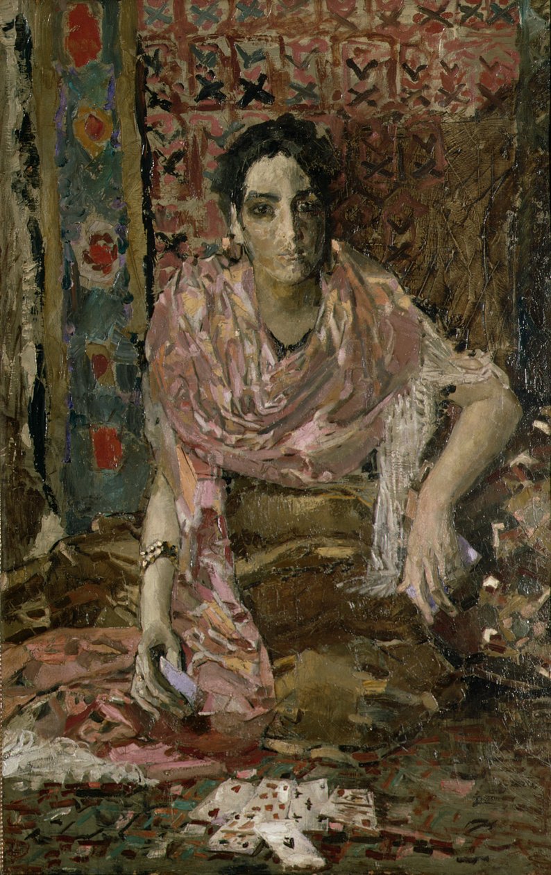 La Diseuse de bonne aventure, 1895 - Mikhail Aleksandrovich Vrubel