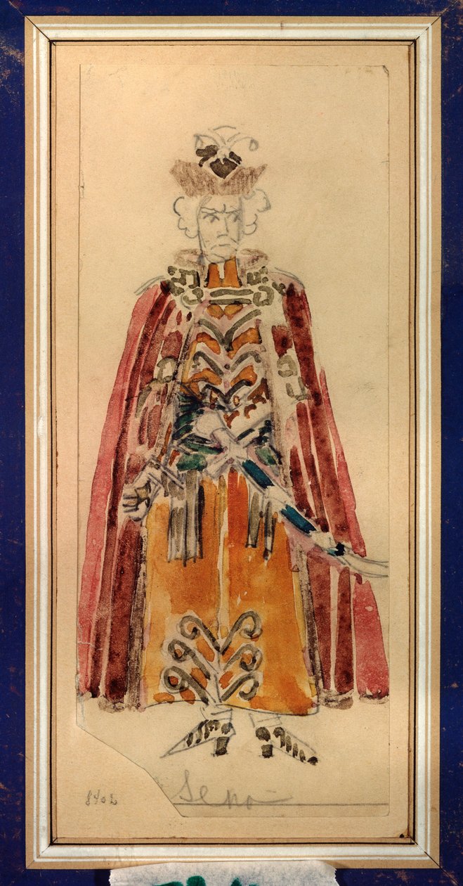 Costume préparatoire pour l