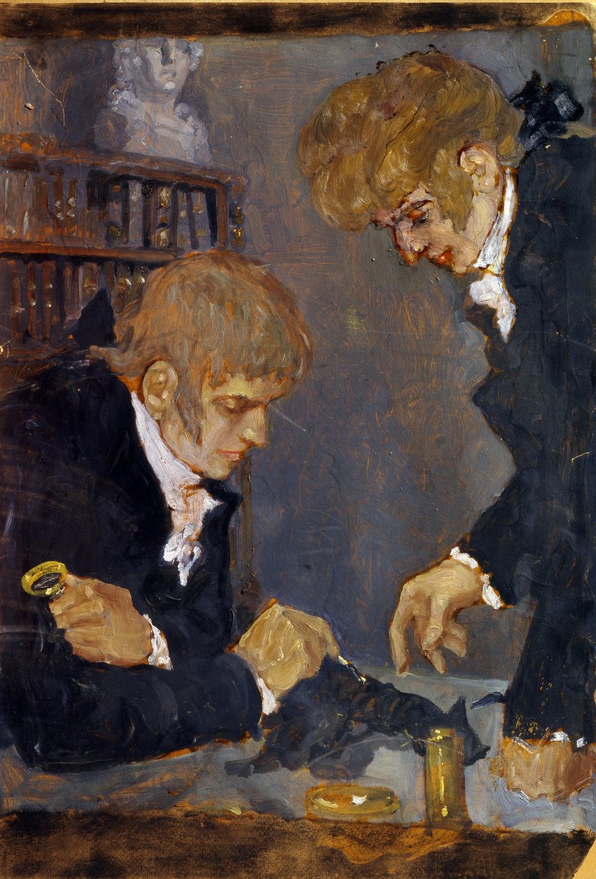 Frédéric Georges Cuvier et Étienne Geoffroy Saint Hilaire - Mikhail Dmitrievich Ezuchevsky