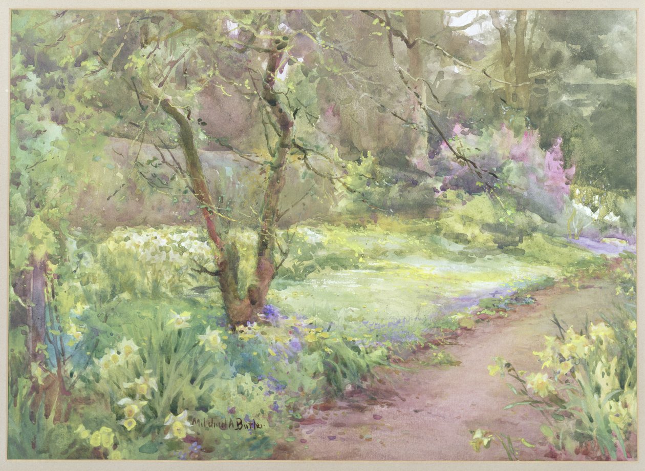 Un sentier - Mildred Anne Butler