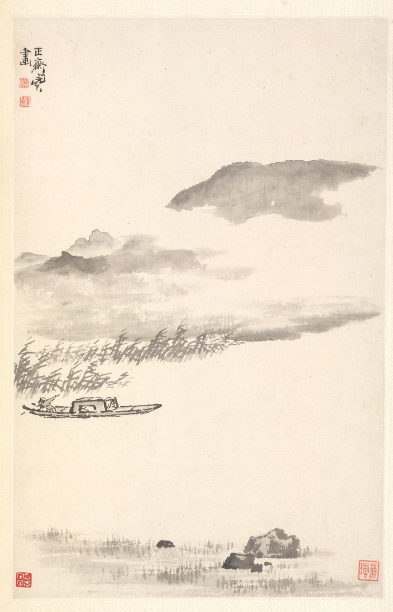 Paysage fluvial - Min Zhen