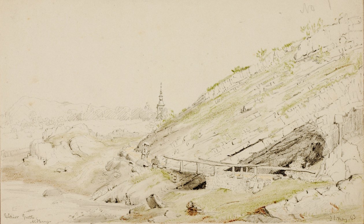 Grotte extérieure, Aldberg - Miner Kilbourne Kellogg