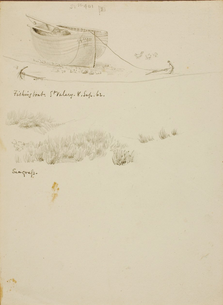 Bateau de pêche/Seagrass, St. Valery - Miner Kilbourne Kellogg