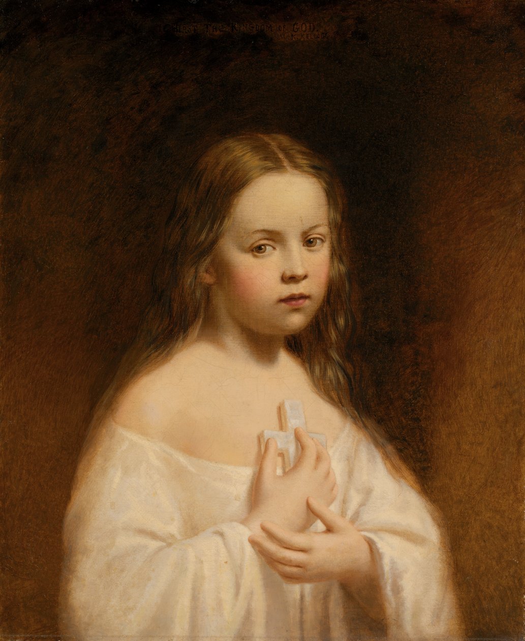 Portrait de la fille de Hiram Powers - Miner Kilbourne Kellogg