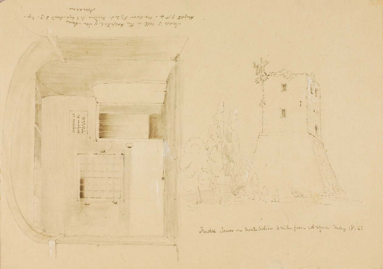 Cellule de Tasso / Tour féodale - Miner Kilbourne Kellogg