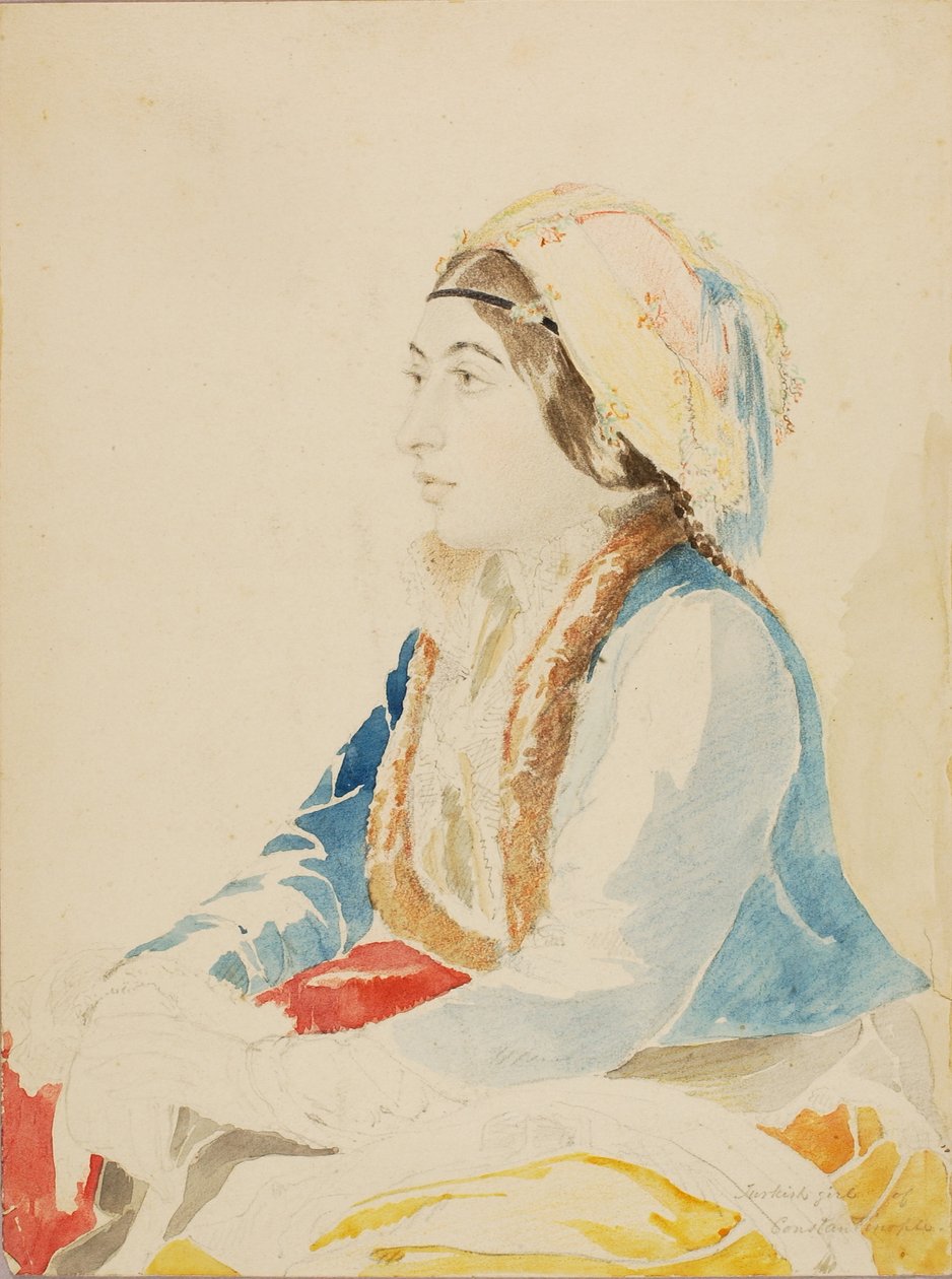 Fille turque de Constantinople - Miner Kilbourne Kellogg